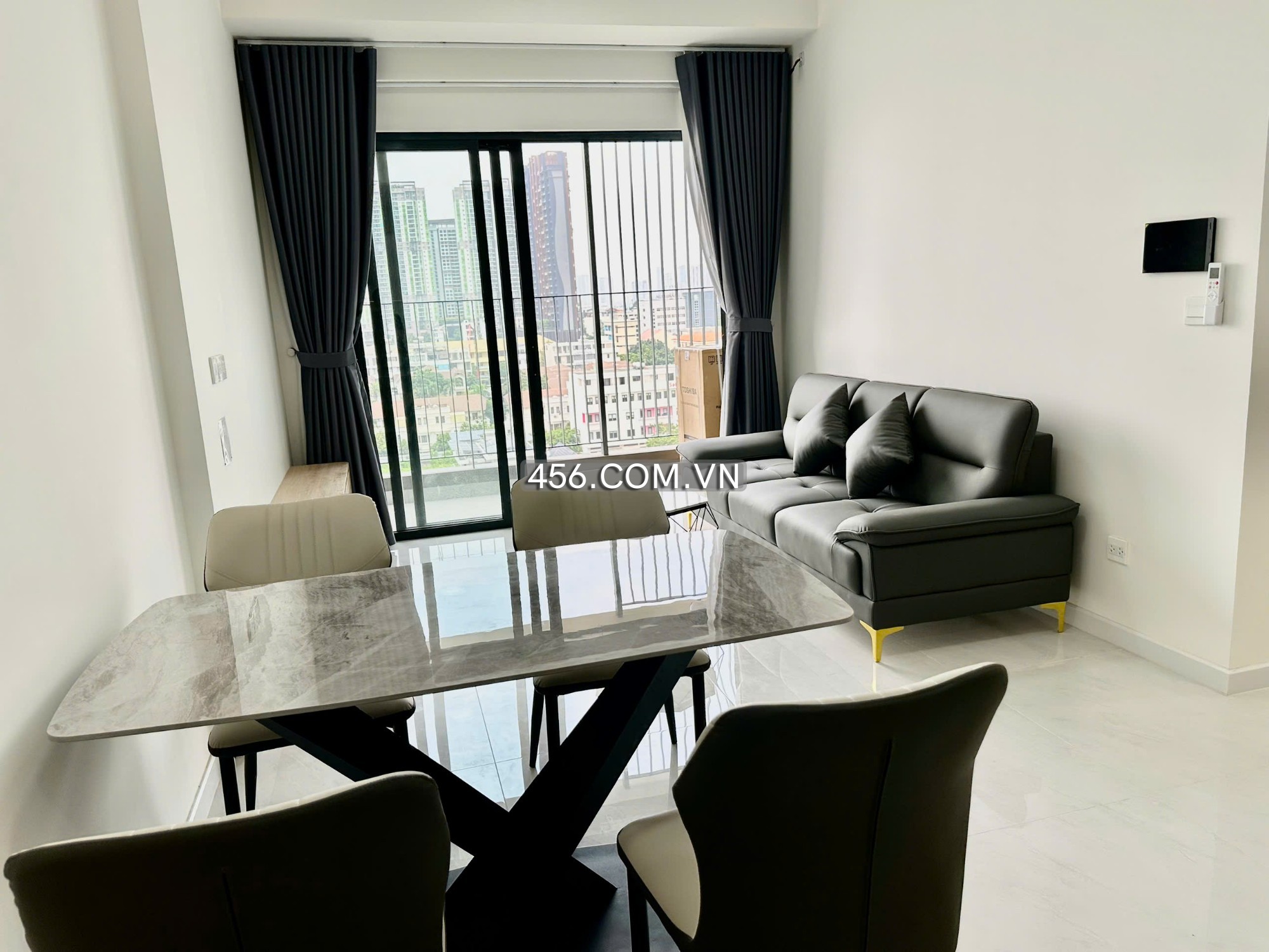Hinh-Victoria Village Apartment For Rent 2 Bedrooms 70 Sqm Tower 4 Middle Level