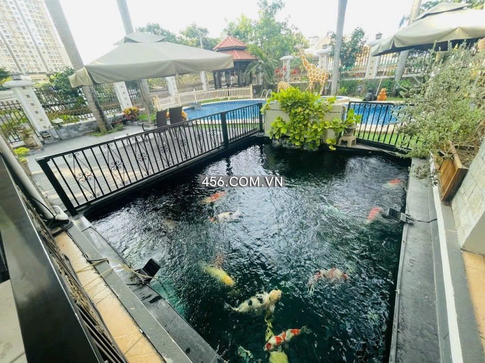 Hinh-Cho thuê biệt thự cao cấp Nguyễn Văn Hưởng Thảo Điền sân vườn và hồ bơi rộng