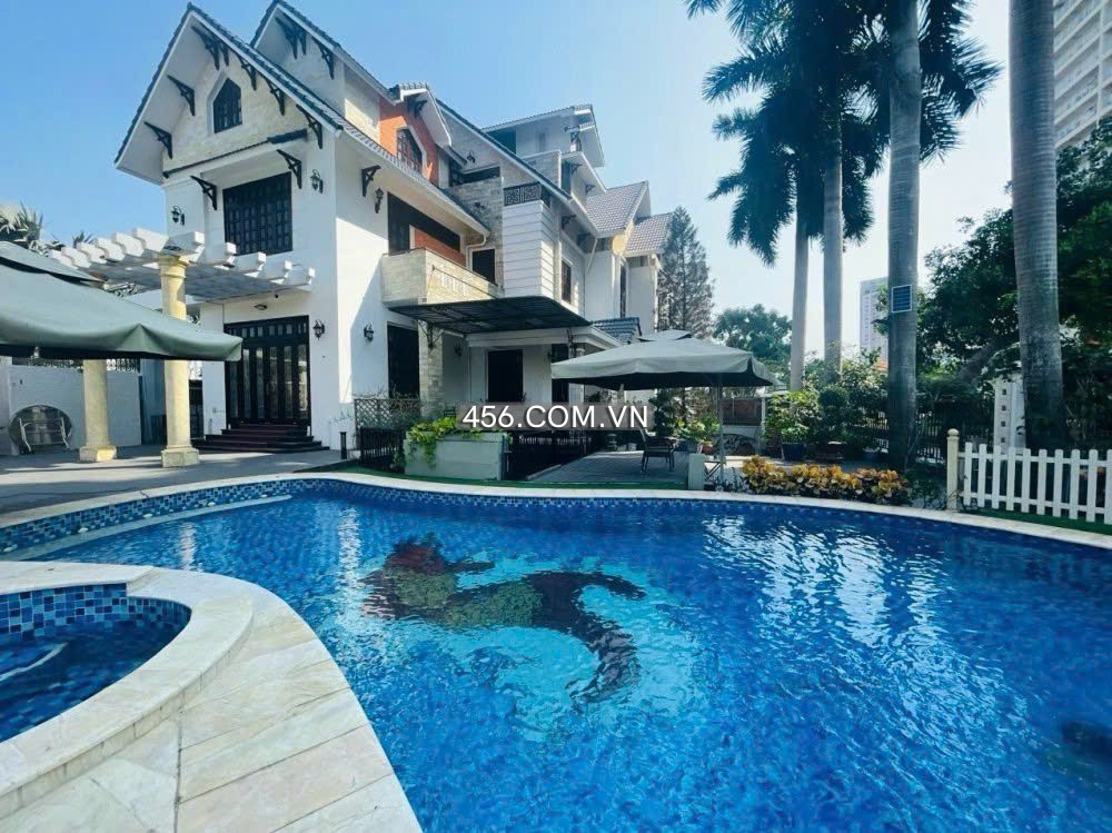 Hinh-Cho thuê biệt thự cao cấp Nguyễn Văn Hưởng Thảo Điền sân vườn và hồ bơi rộng