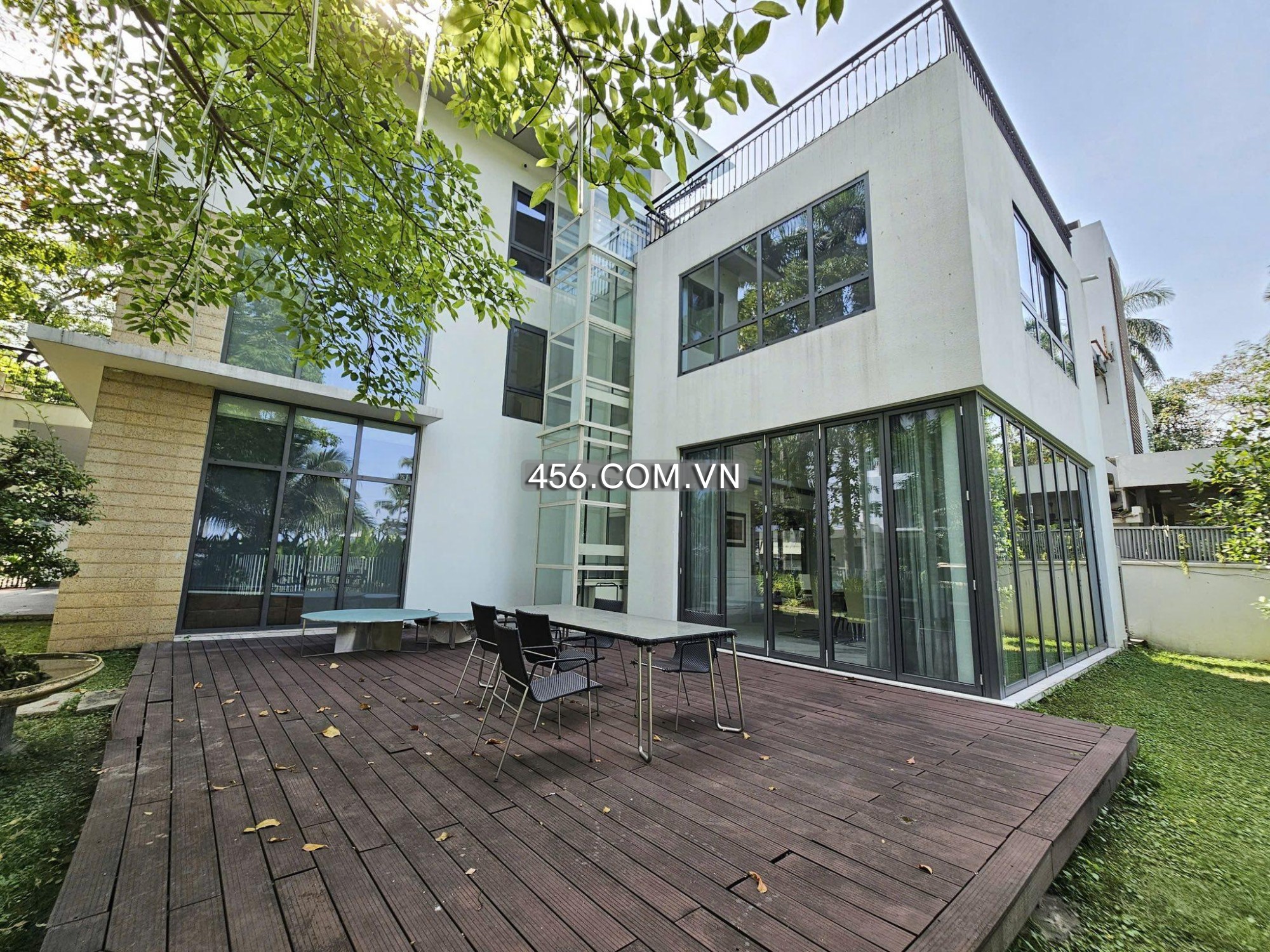 Hinh-Villa Rivera An Phu For Lease 540 Sqm Morden Design with River View