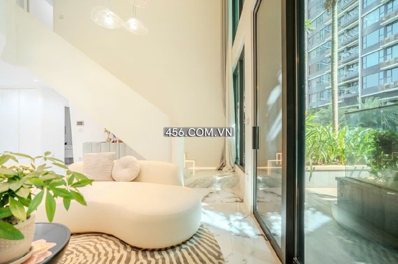 Hinh-Duplex The River Thu Thiem Apartment For Lease 139 m2 Morden Furniture