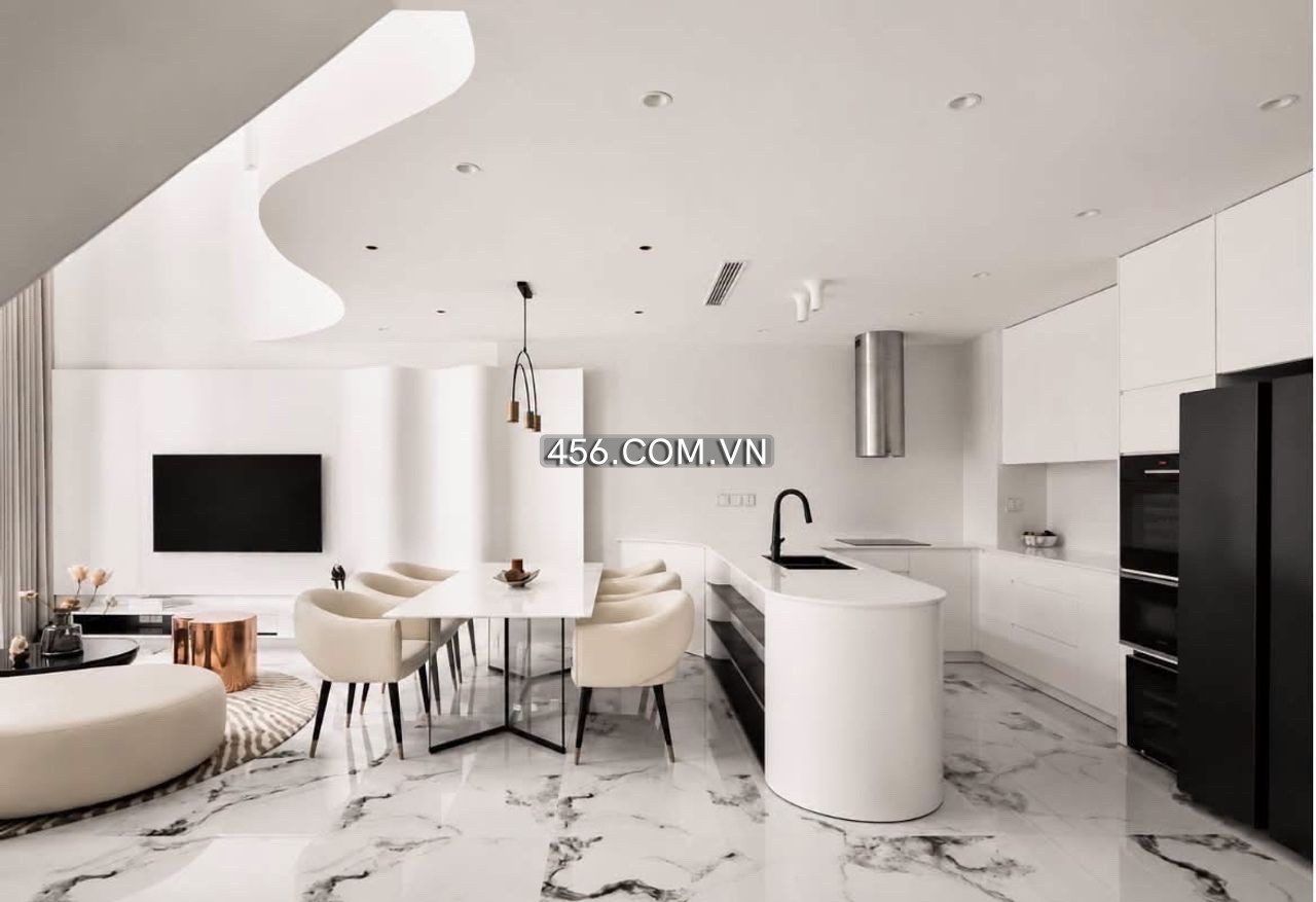 Hinh-Duplex The River Thu Thiem Apartment For Lease 139 m2 Morden Furniture