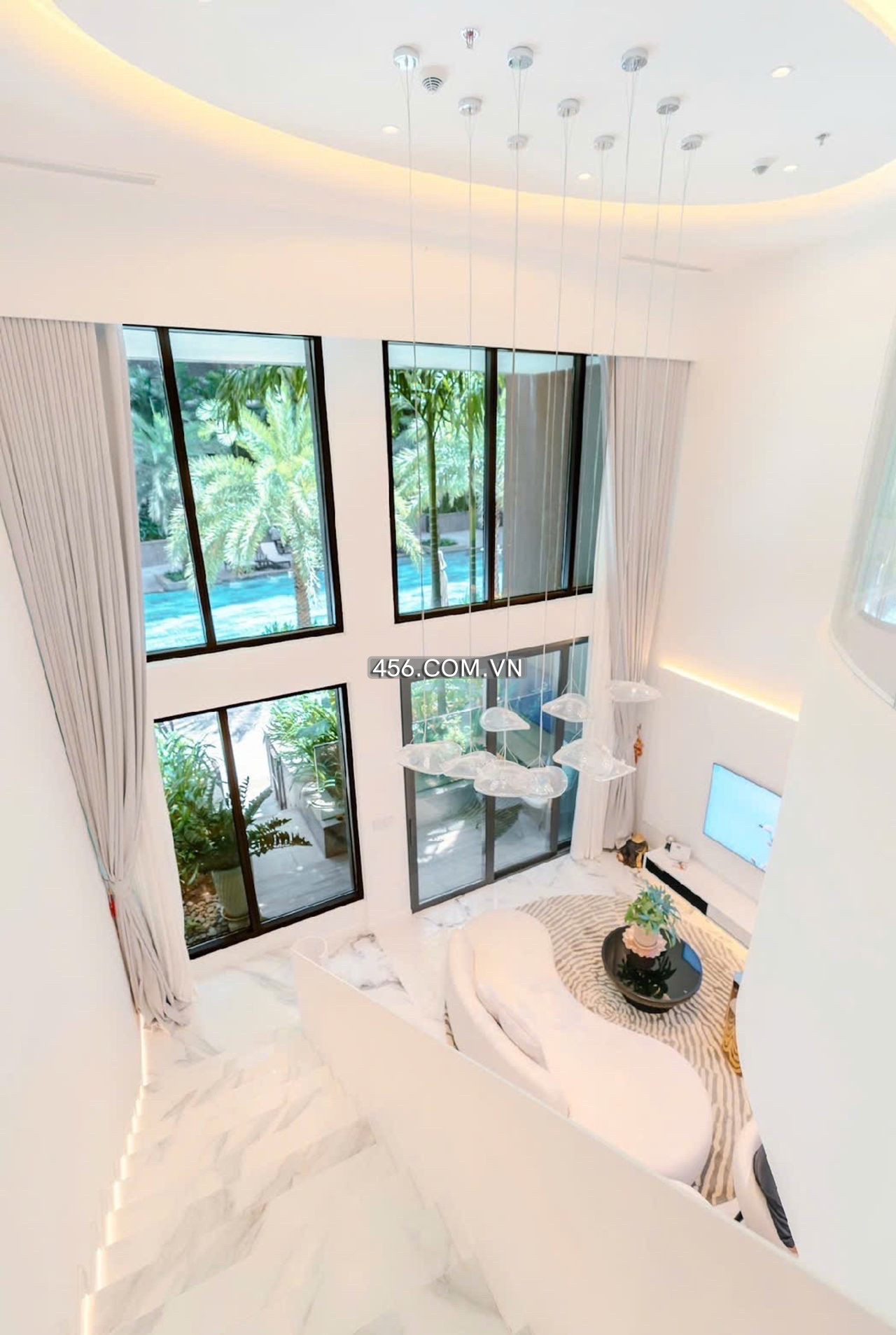 Hinh-Duplex The River Thu Thiem Apartment For Lease 139 m2 Morden Furniture