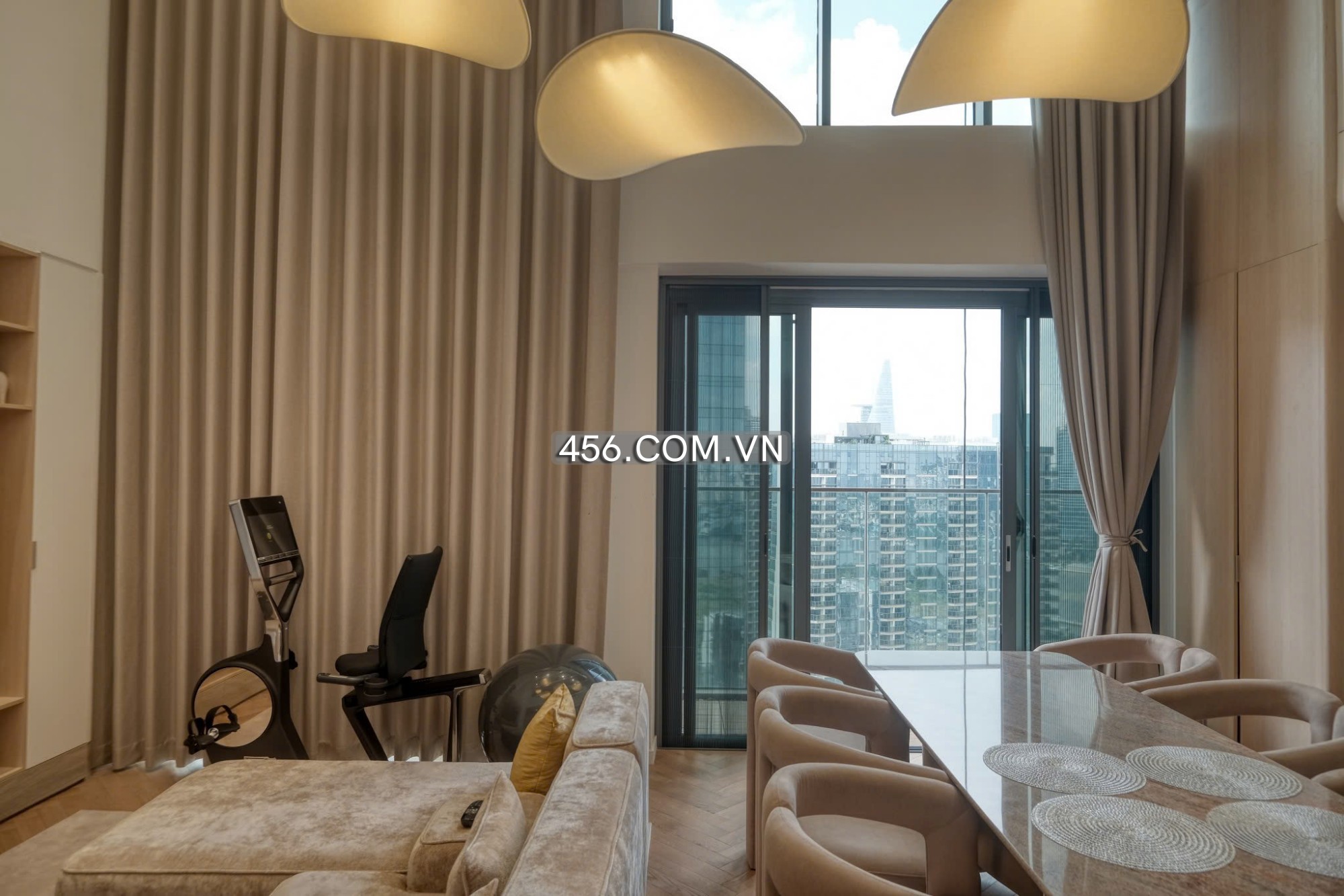 Hinh-Penthouse The Crest Metropole Thu Thiem Apartment For Lease 175m2 Morden