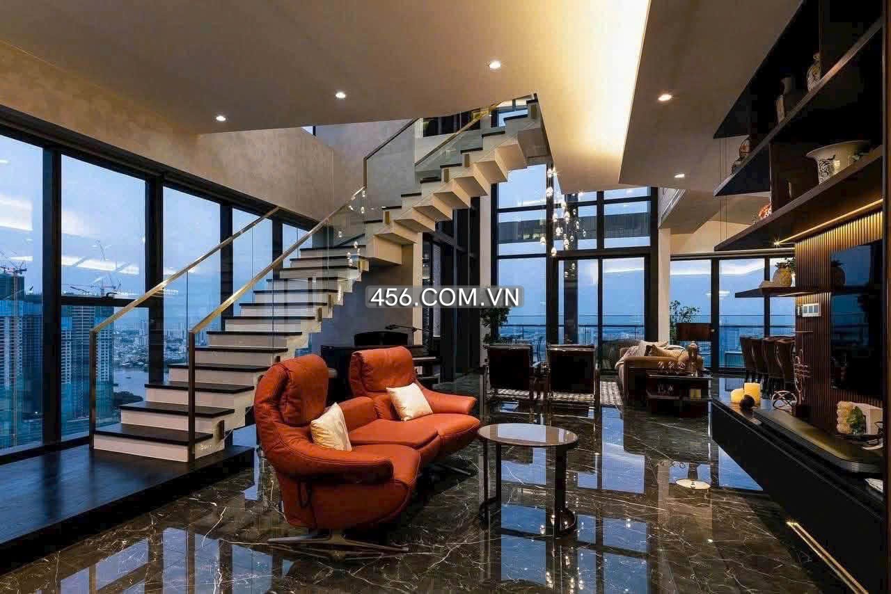 Hinh-Penthouse Vinhomes Golden River Apartment For Lease 280m2 Paranoma View