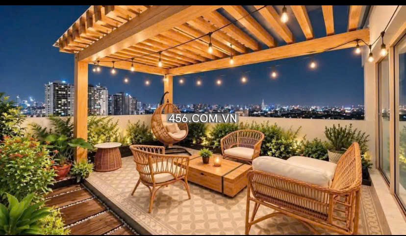 Hinh-Cho thuê Penthouse The Vista đầy đủ nội thất 3 tầng sân vườn rộng