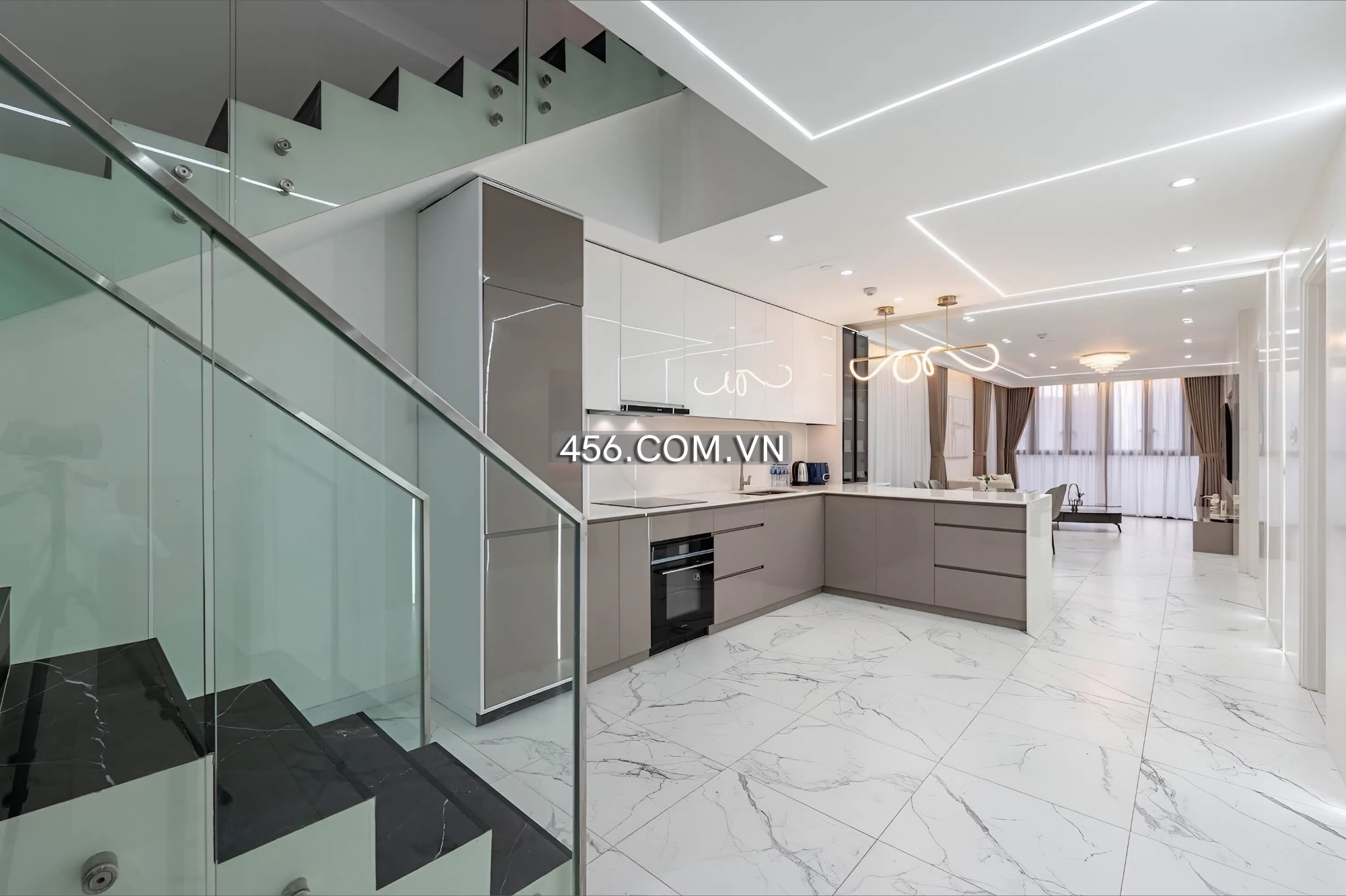 Hinh-Duplex The Galleria Apartment For Lease 160m2 with Garden City View