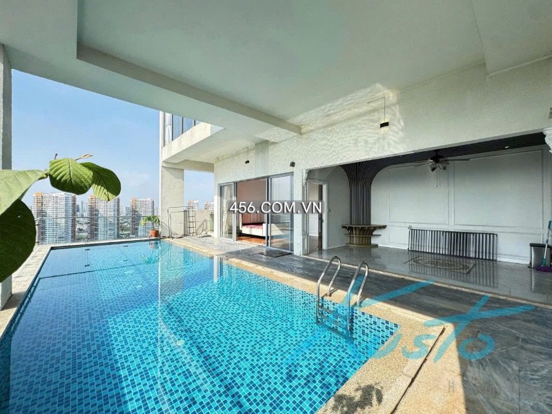 Hinh-Penthouse Diamond Island Apartment For Lease Private Pool and Garden