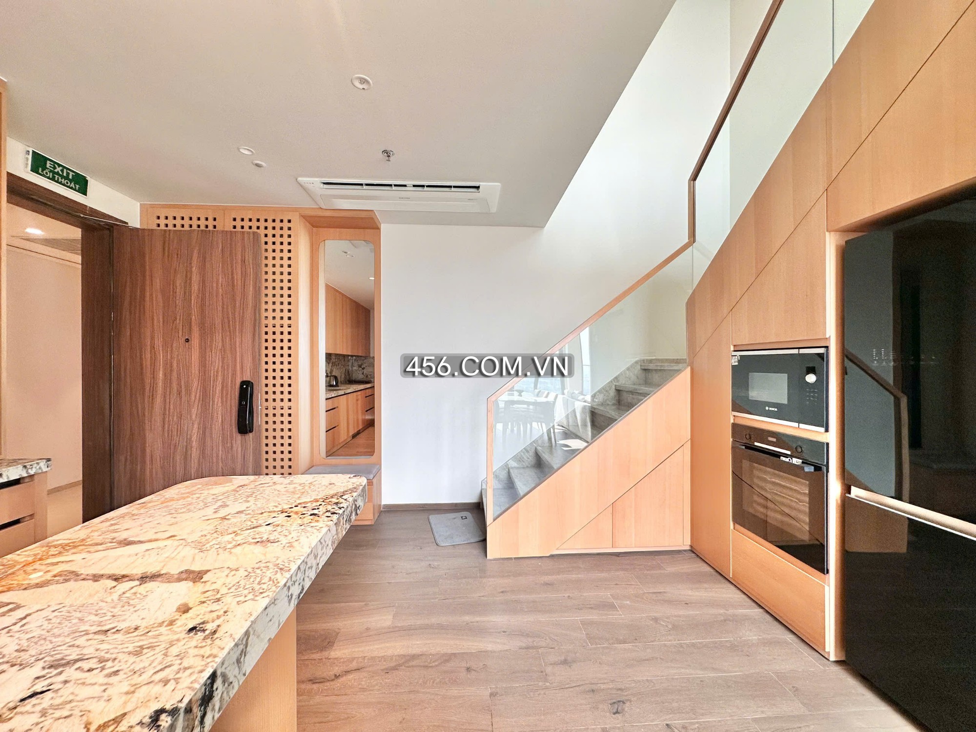 Hinh-Penthouse căn hộ The Crest ( Metropole Thủ Thiêm ) 150m2 Cho thuê view thành phố