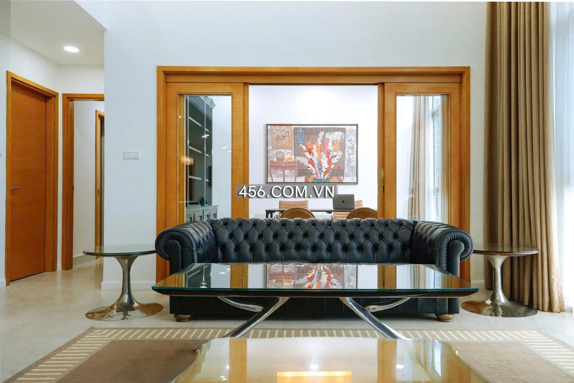 Hinh-Penthouse The Vista An Phu Apartment For Lease River View With Morden Furniture