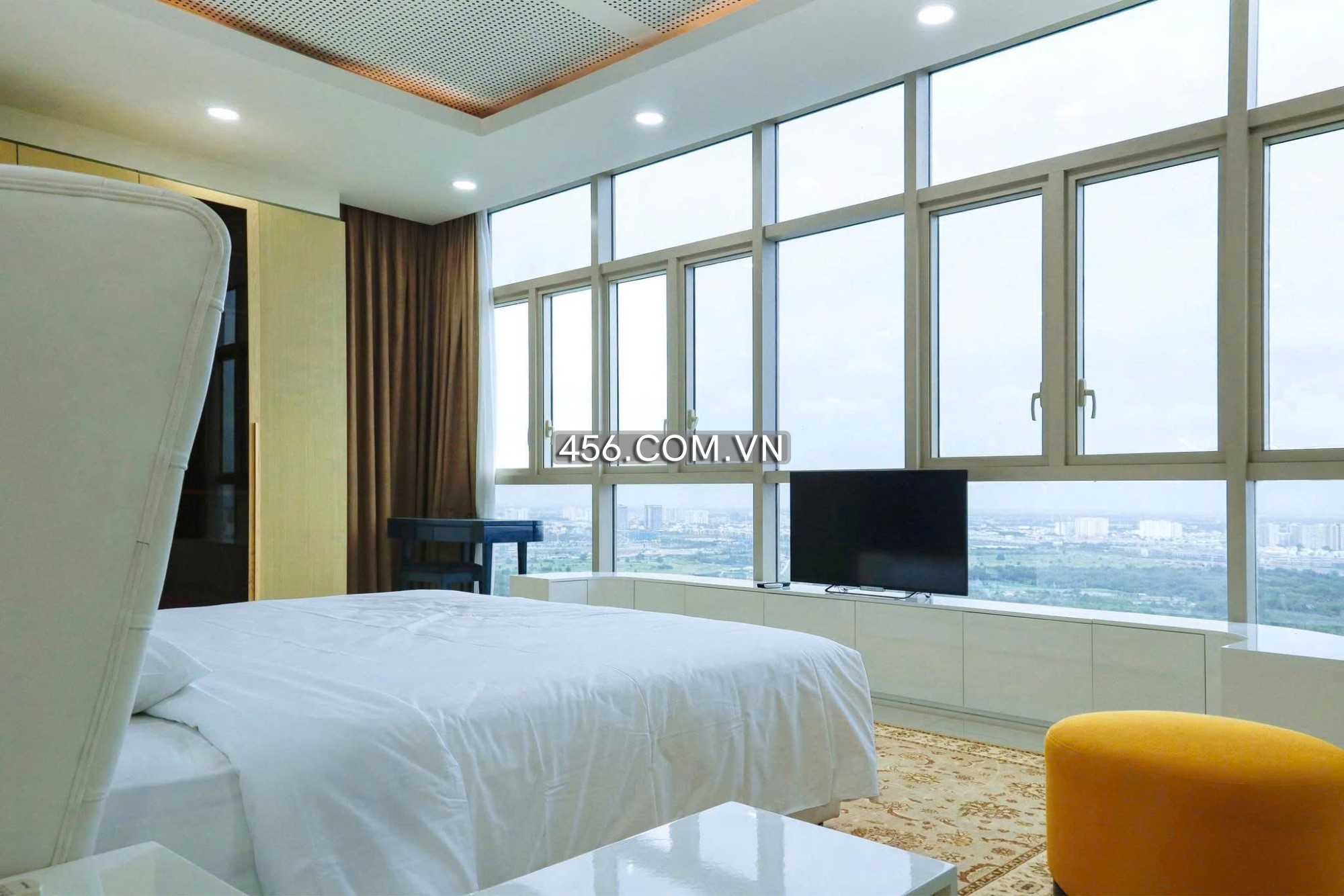 Hinh-Penthouse The Vista An Phu Apartment For Lease River View With Morden Furniture