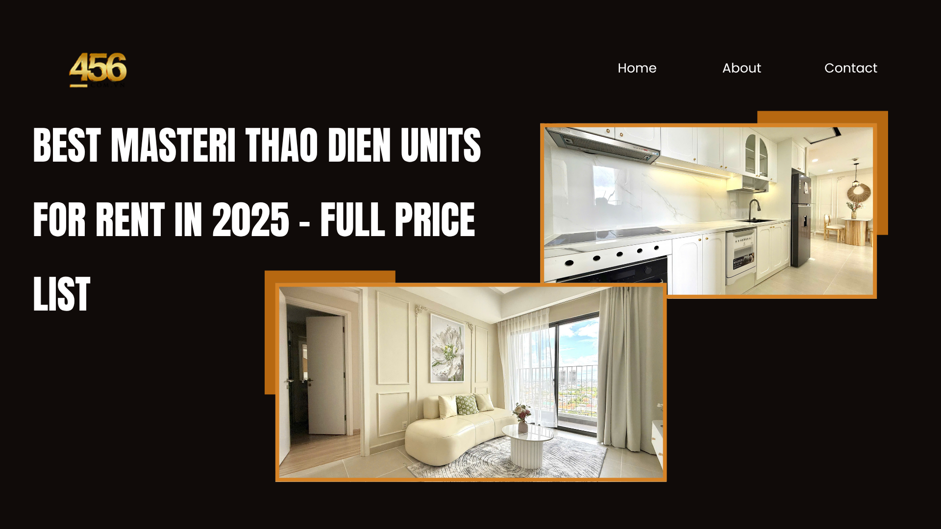 Best Masteri Thao Dien units for rent in 2025 – full price list