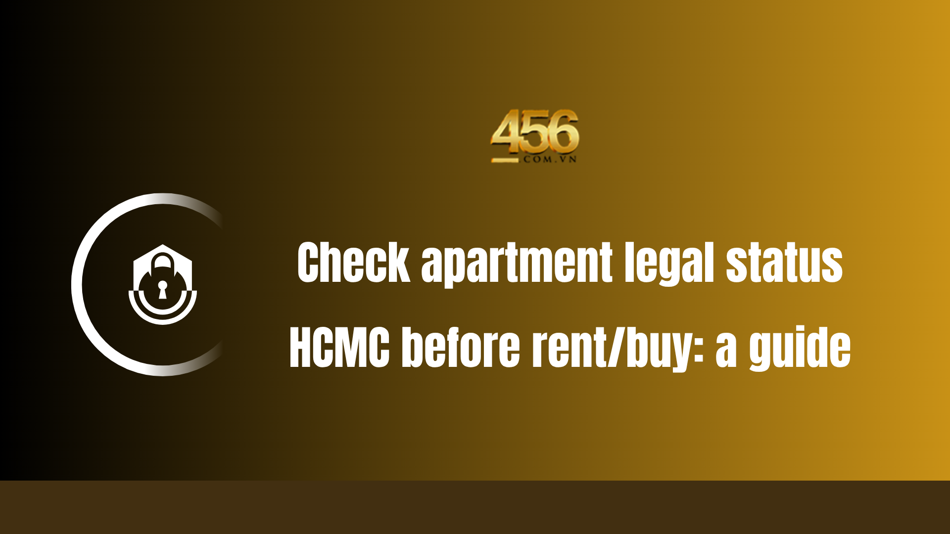 Check apartment legal status HCMC before rentbuy a guide
