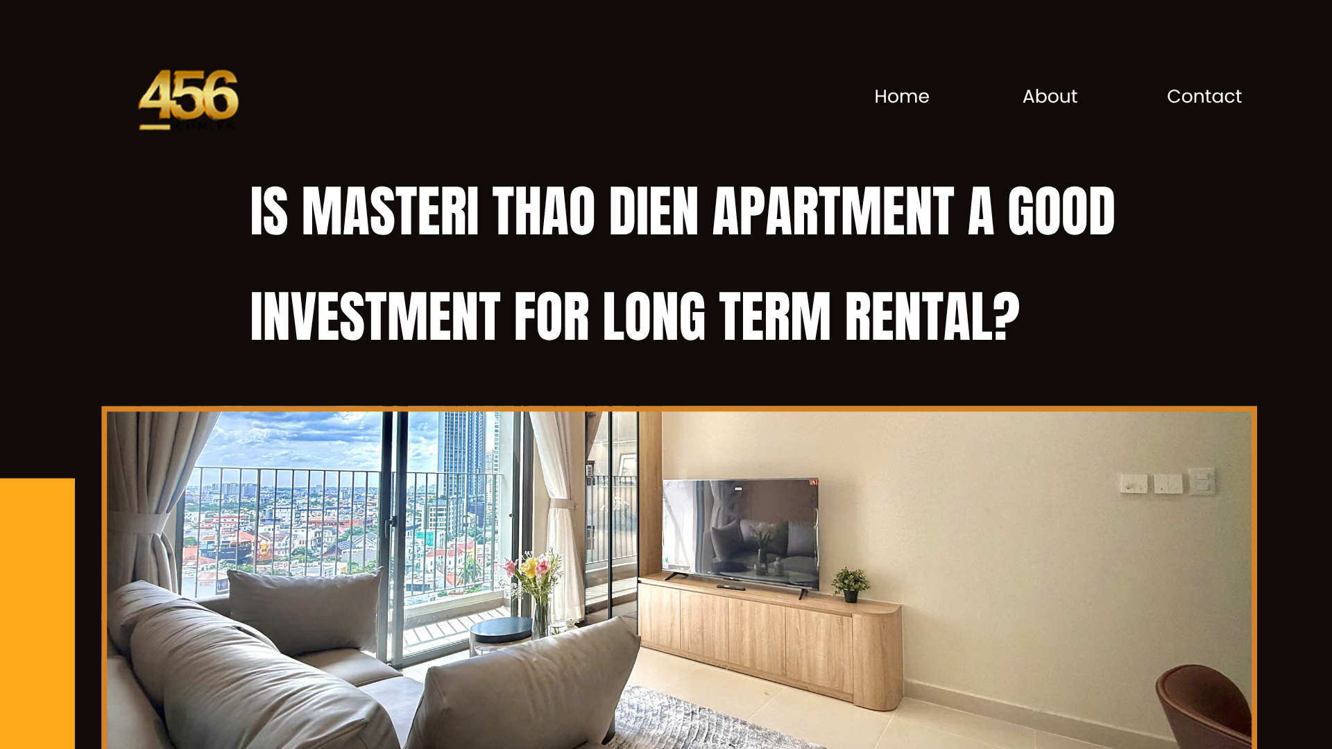 Is Masteri Thao Dien apartment a good investment for long term rental