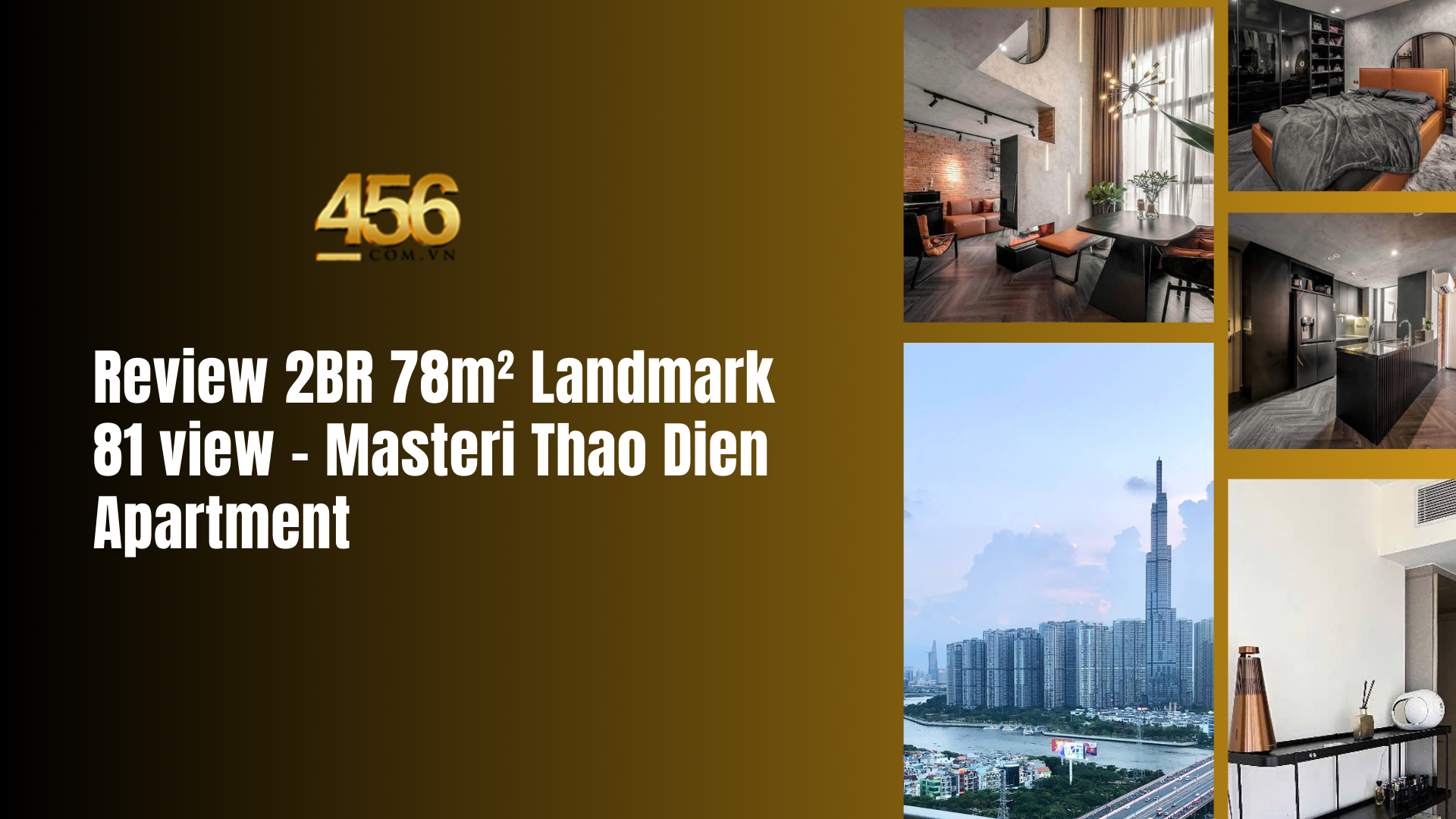 Review 2BR 78m² Landmark 81 view – Masteri Thao Dien Apartment