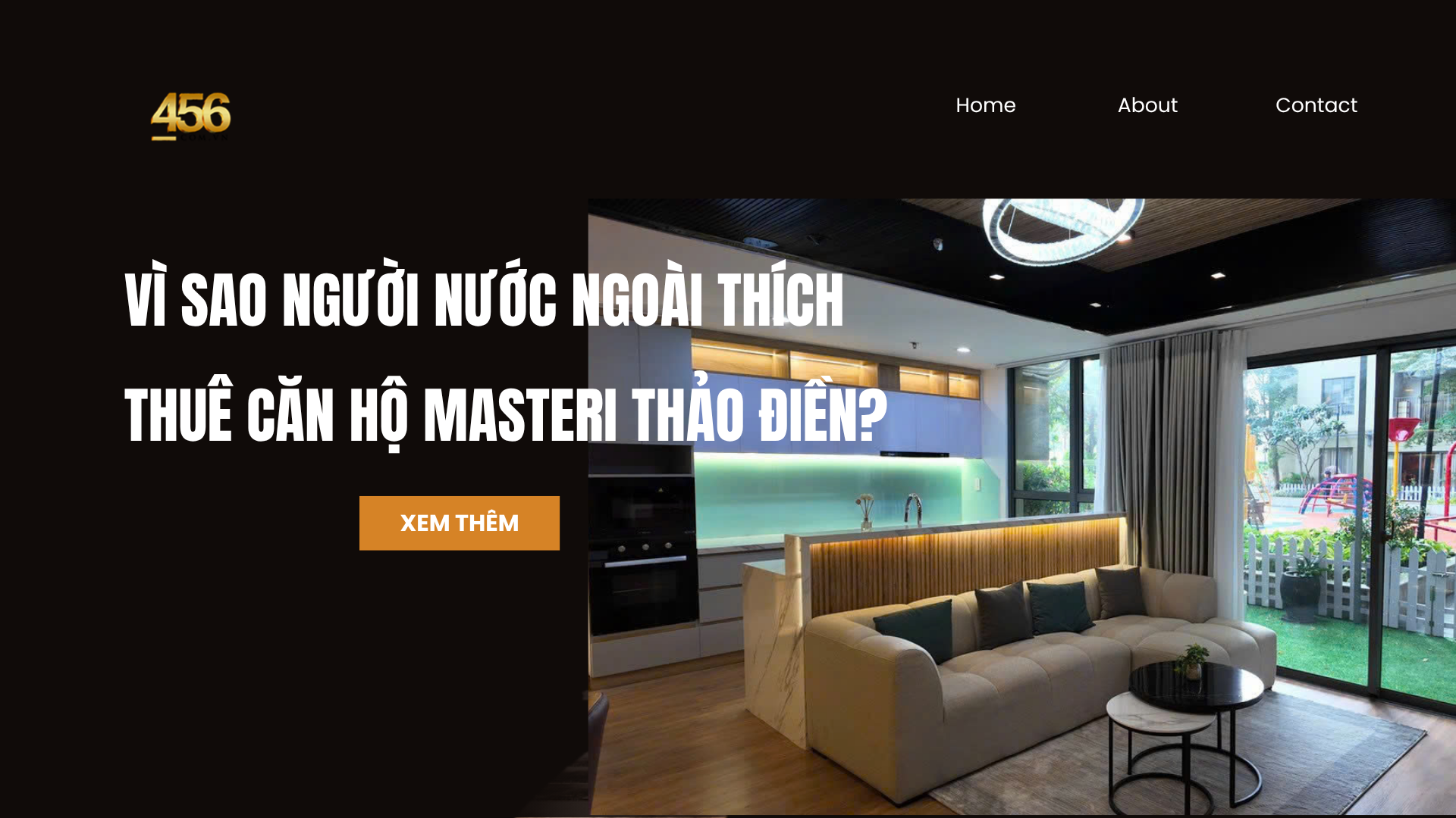 Vì sao người nước ngoài thích thuê căn hộ Masteri Thảo Điền