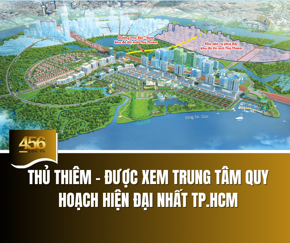 Thủ Thiêm – được xem trung tâm quy hoạch hiện đại nhất TP HCM